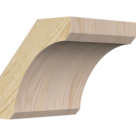 Ekena Millwork 6"W x 6"D x 6"H Legacy Rough Sawn Knee Brace, Douglas Fir BRC06X06X06LEC00RDF